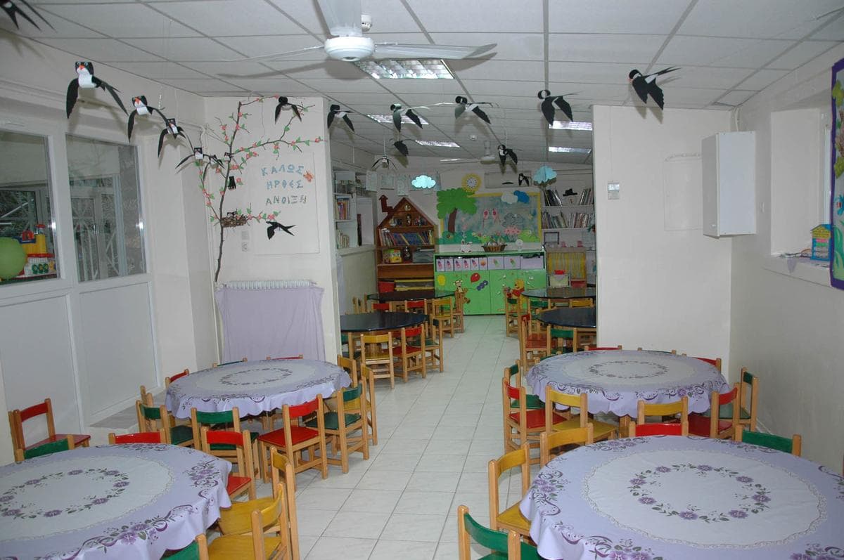 Εσωτερικός χώρος παιδικού σταθμού