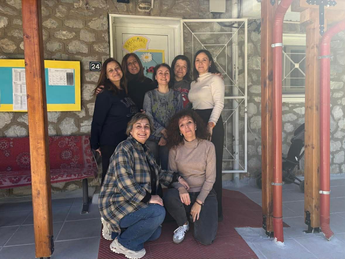 Η ομάδα της Αγροτικής Παιδικής Φωλιάς